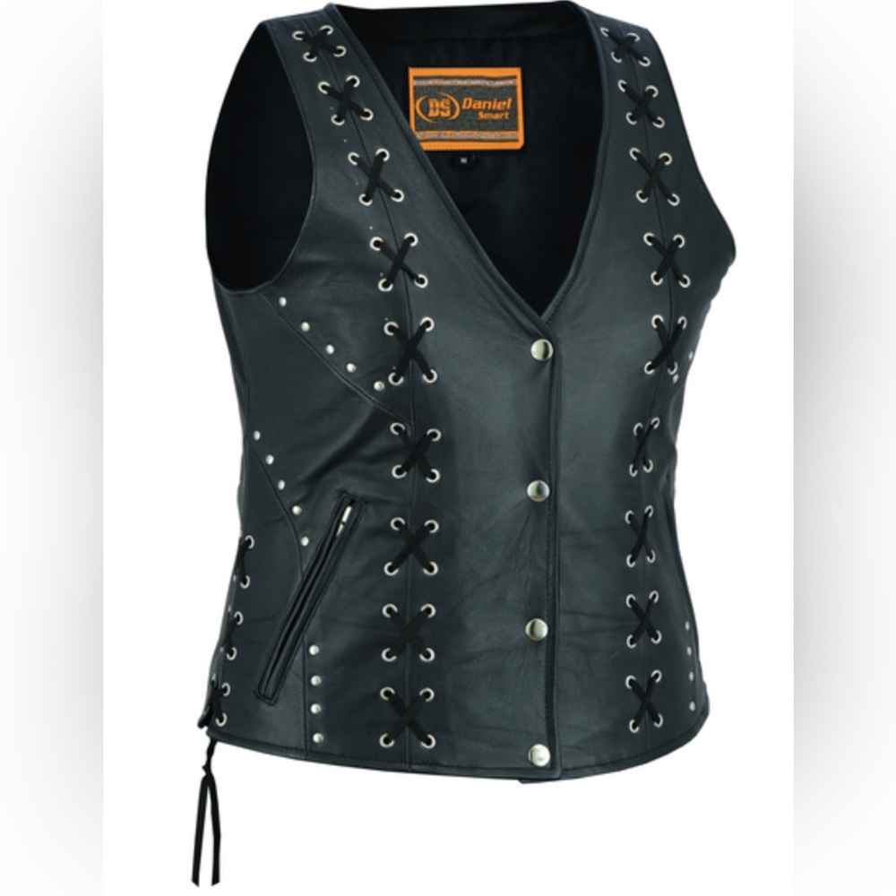 Daniel Smart Motorcycle Vest for Women, Size Large